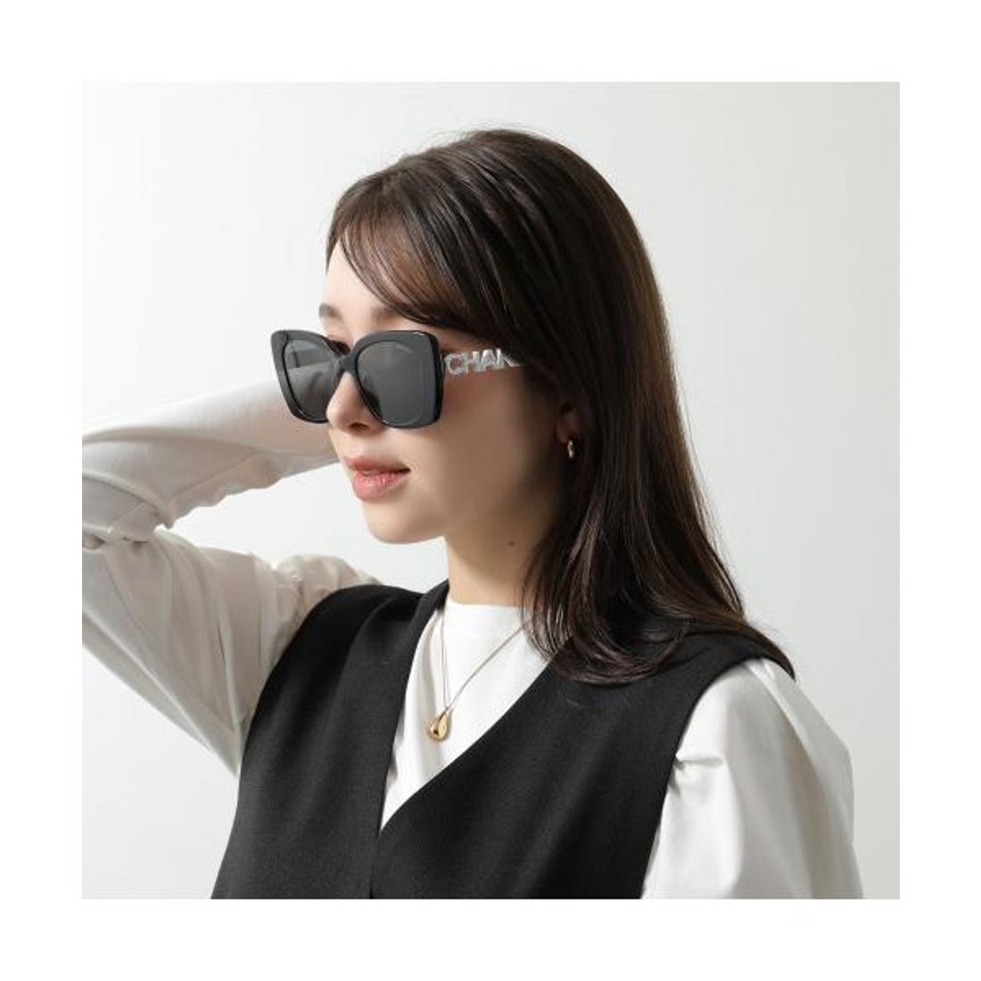 シャネル CHANEL CHANEL サングラス 5422B スクエア型 フルリム