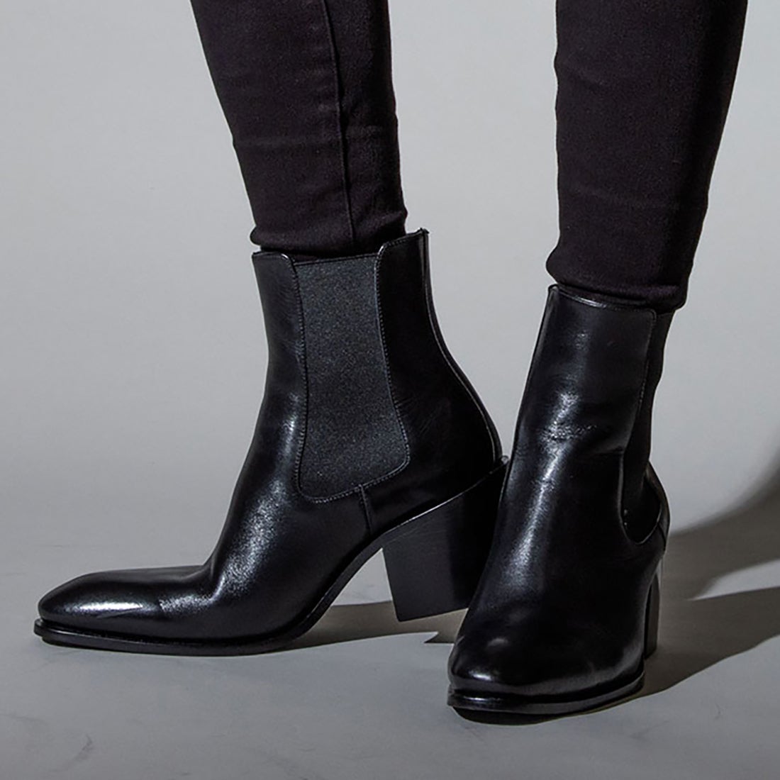 クリスチャンローランド CHRISTIAN ROLAND イタリアンレザー8cmヒール