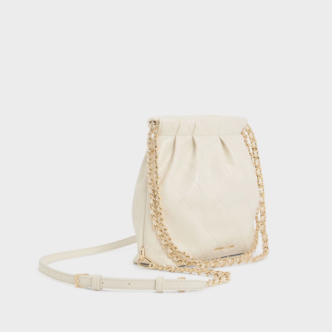 CHARLES & KEITH Duo ドゥオ チェーンハンドルツーウェイバックパック