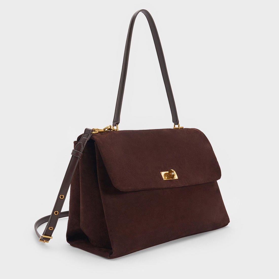 CHARLES & KEITH Kerry ケリー トップハンドルサッチェルバッグ