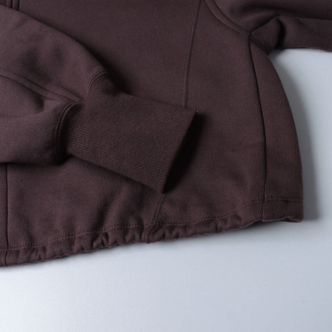 クラネ CLANE HALF ZIP SHORT TOPS （GRAY） -ファッション通販