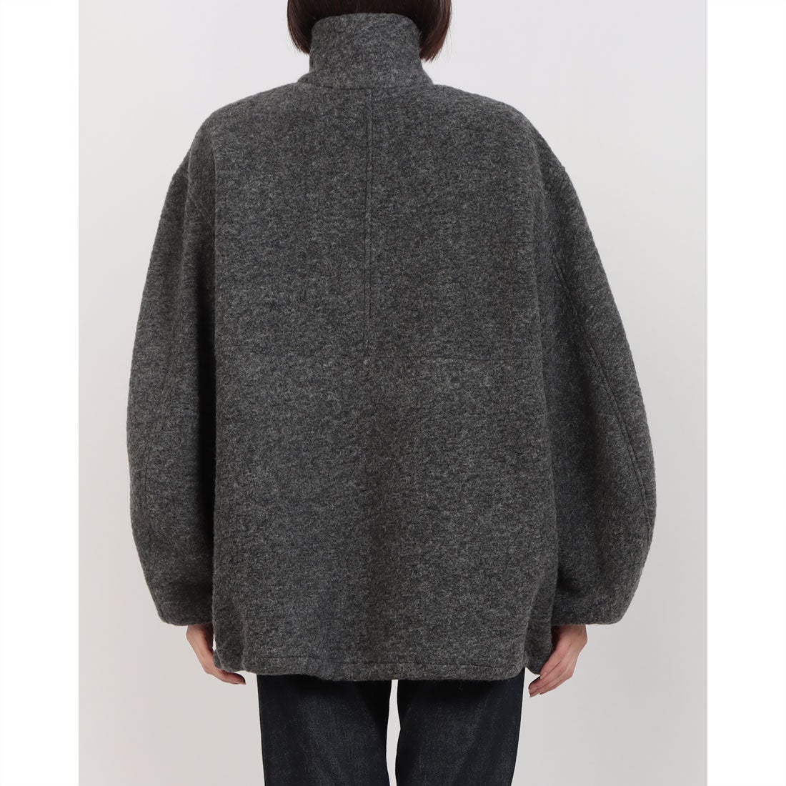 クラネ CLANE SLIVER HALF ZIP TOPS （GRAY） - ファッション通販 d