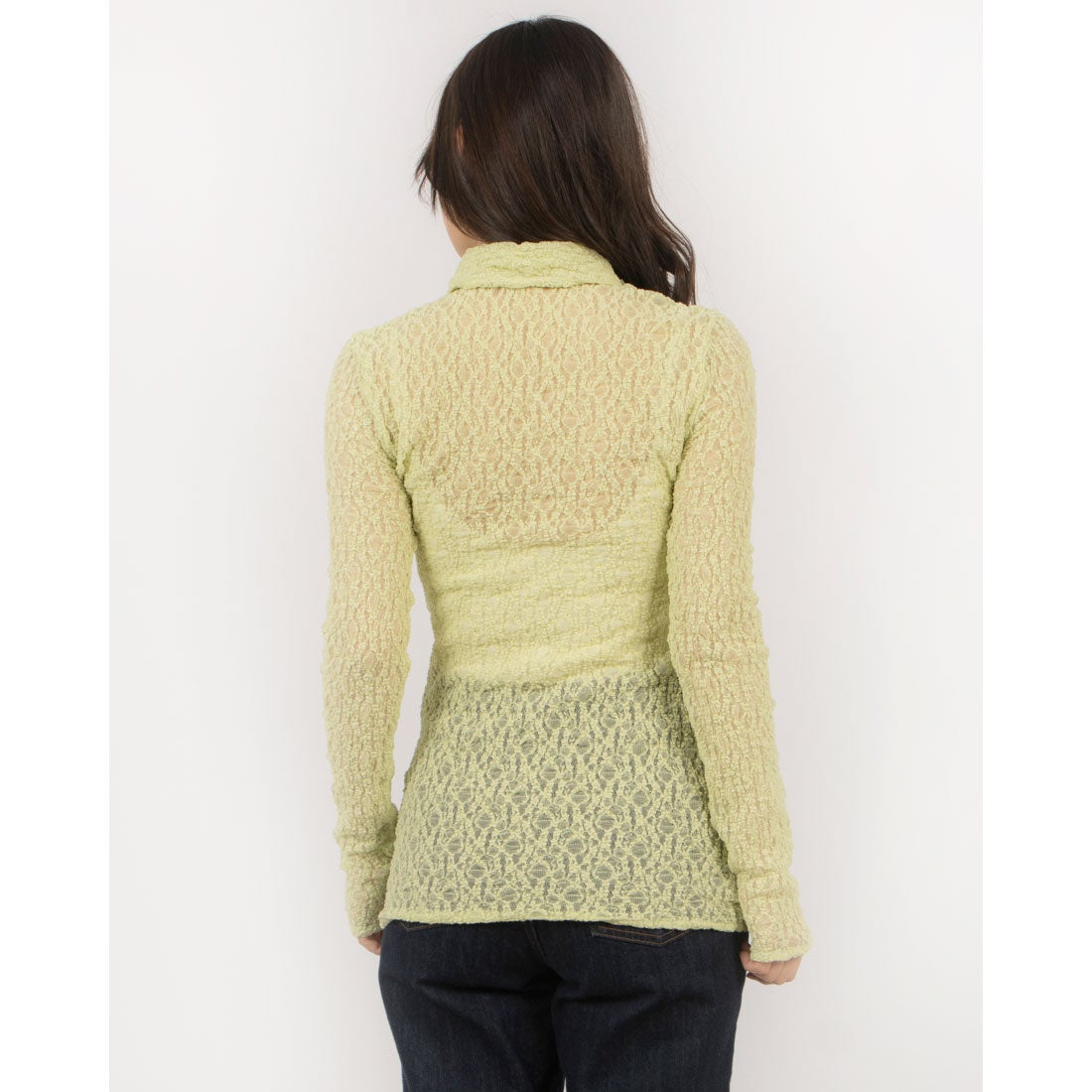 クラネ CLANE LADY LACE SHIRT （MINT） -ファッション通販 FASHION WALKER