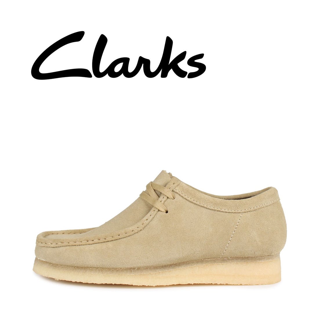 クラークス Clarks ワラビー ブーツ メンズ WALLABEE ベージュ