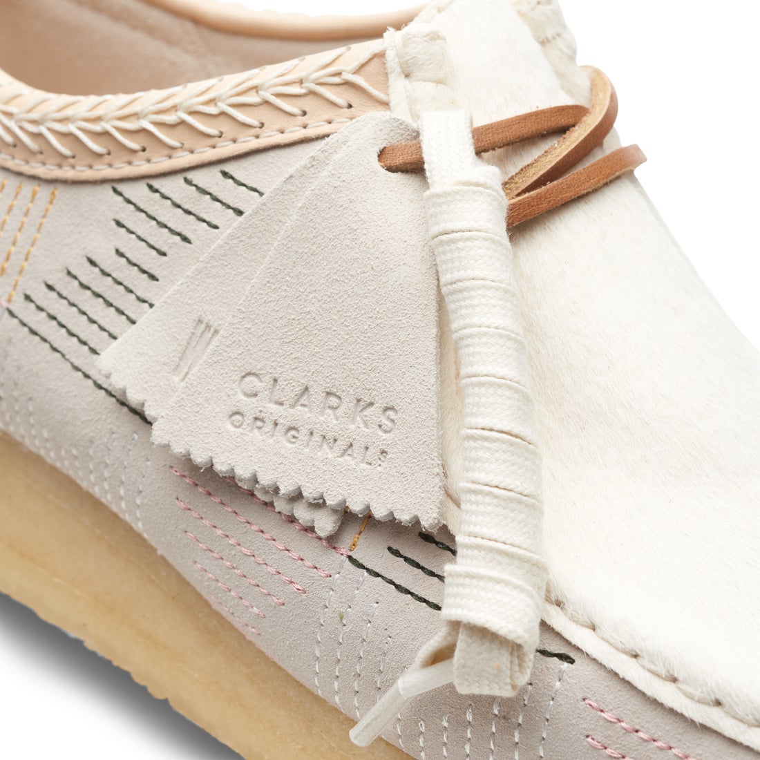 Wallabee / メンズ ワラビー （オフホワイトヘアリー） -Clarks