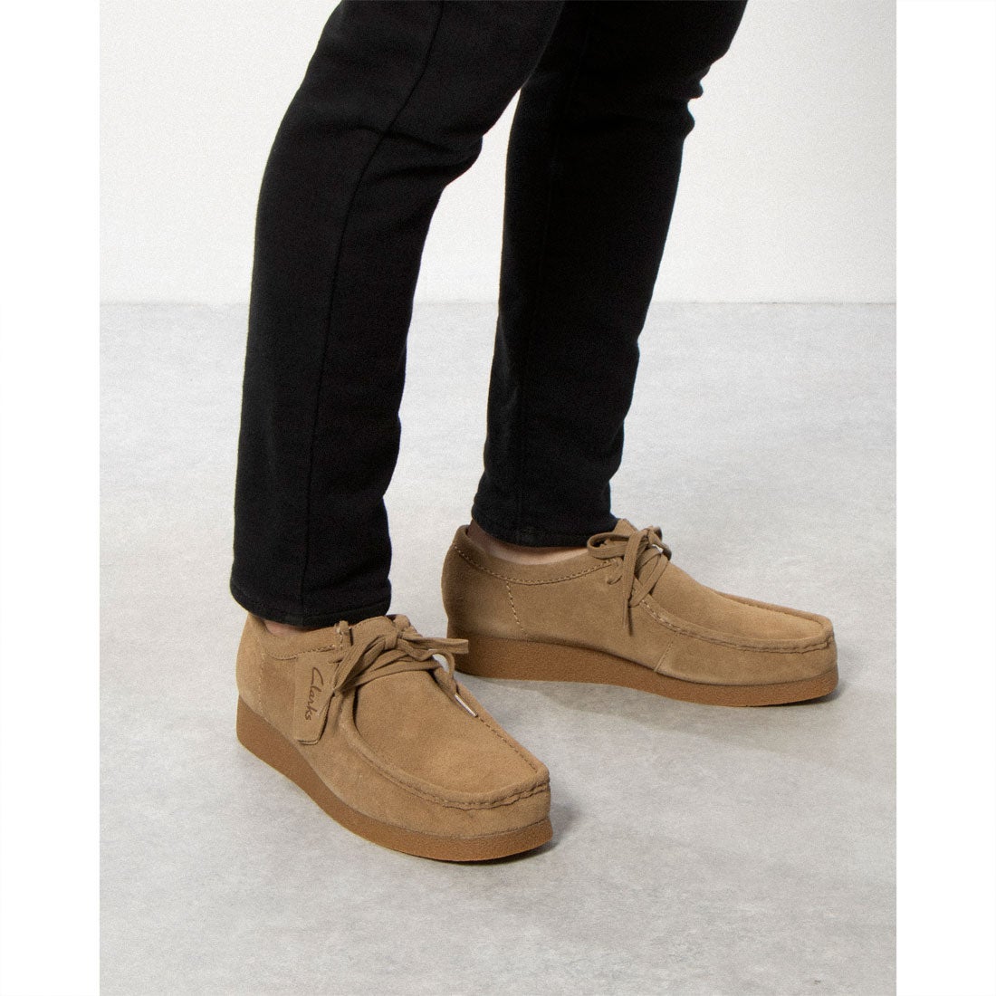 Clarks WallabeeEVO / ワラビーエヴォ （ダークサンドスエード） -靴