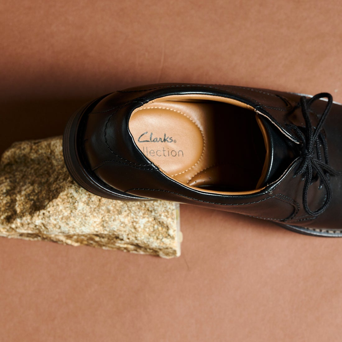 ネット限定】Becken Lace / ベッケンレース （ブラックレザー