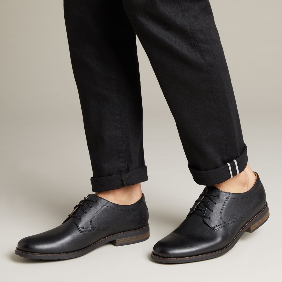 ネット限定】Becken Lace / ベッケンレース （ブラックレザー