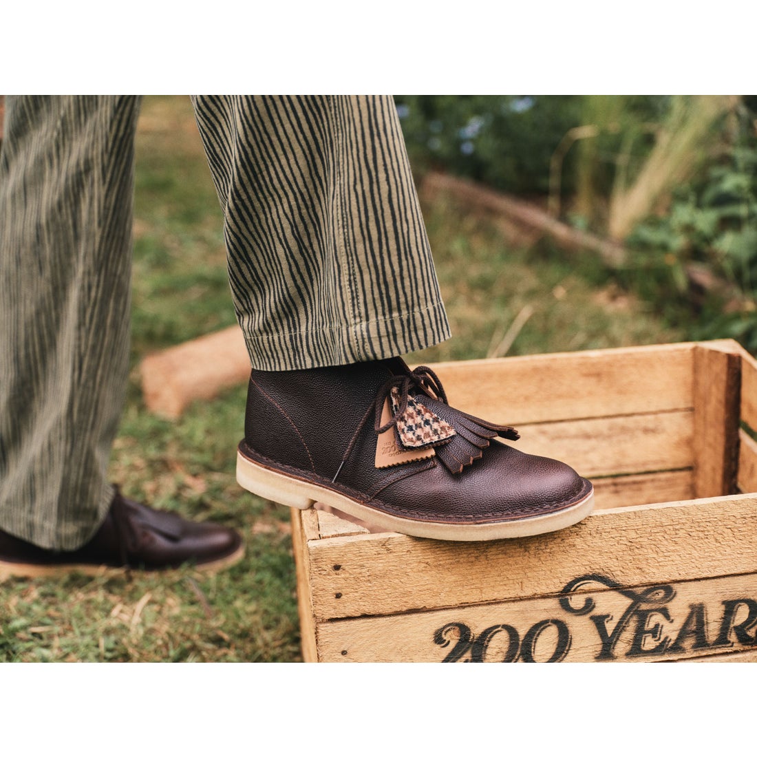 Desert Boot / デザートブーツ （ブラウンスコッチグレイン） -Clarks