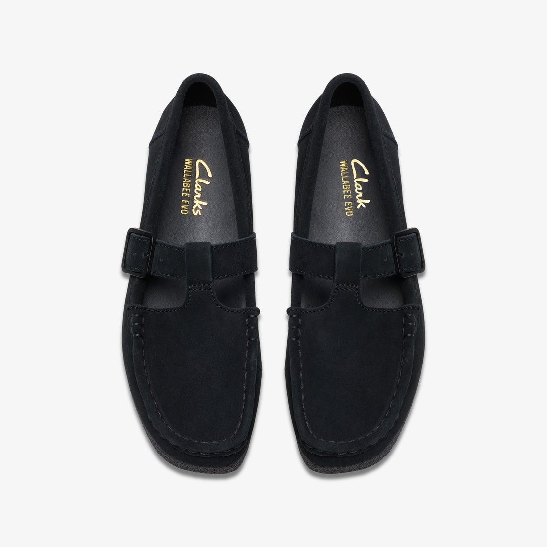 WallabeeEVOBar / ワラビーエヴォバー （ブラックスエード） -Clarks