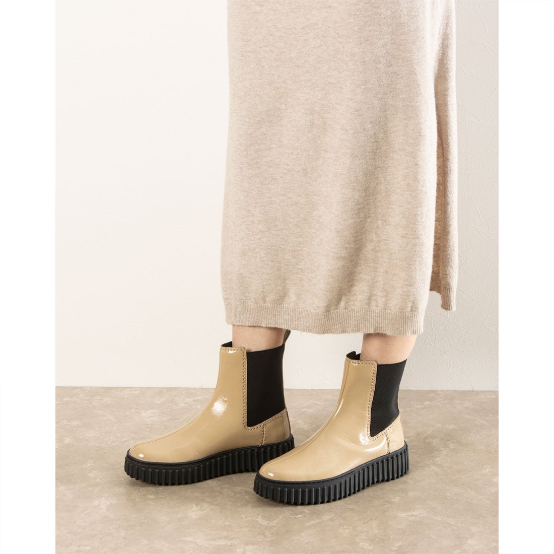 Torhill Maple / トーヒルメープル （ブラックレザー） -Clarks