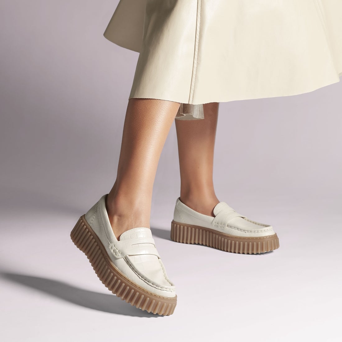 Clarks Torhill Penny /トーヒルペニー（クリームインタレスト