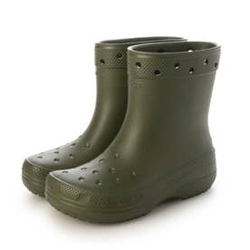 クロックス crocs Classic Rain Boot （Army Green） -ファッション