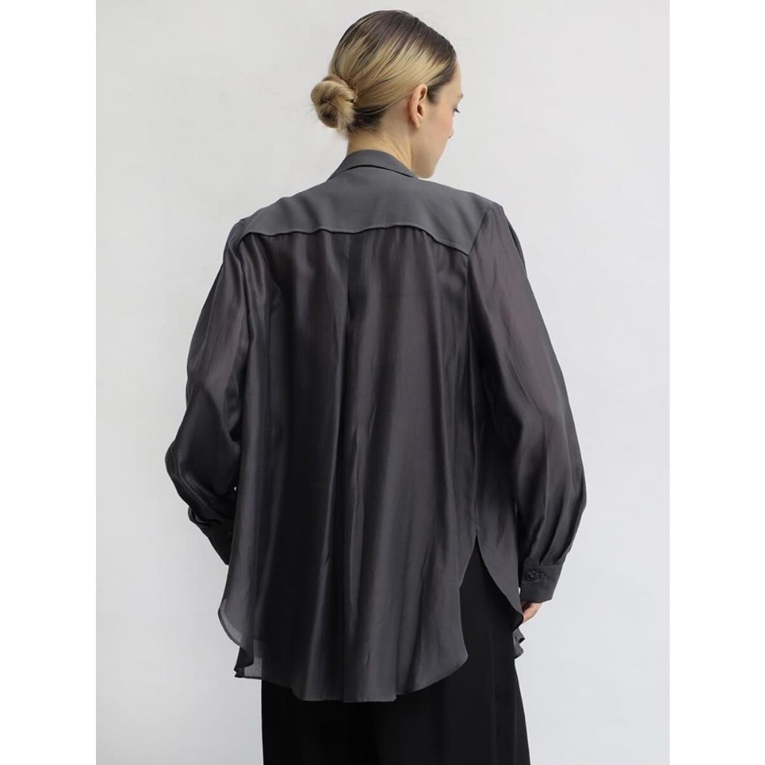 アーガ Aga シアードッキングシャツジャケット （ブラック