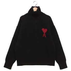 アミパリス Ami Paris ニット セーター タートルネック ブラック