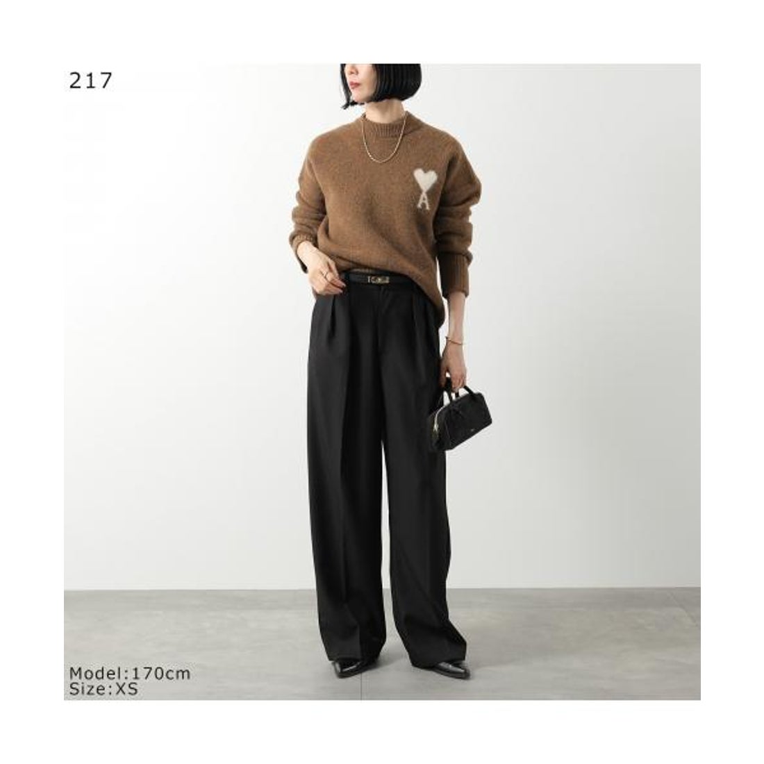 アミパリス Ami Paris ami paris ニット Ami De Coeur UKS836 KN0135