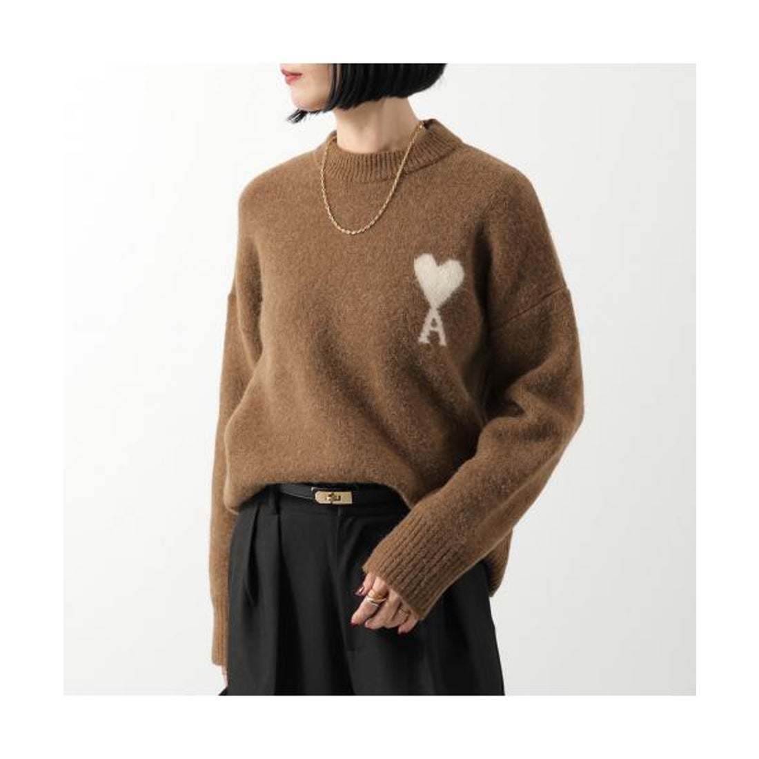 アミパリス Ami Paris ami paris ニット Ami De Coeur UKS836 KN0135