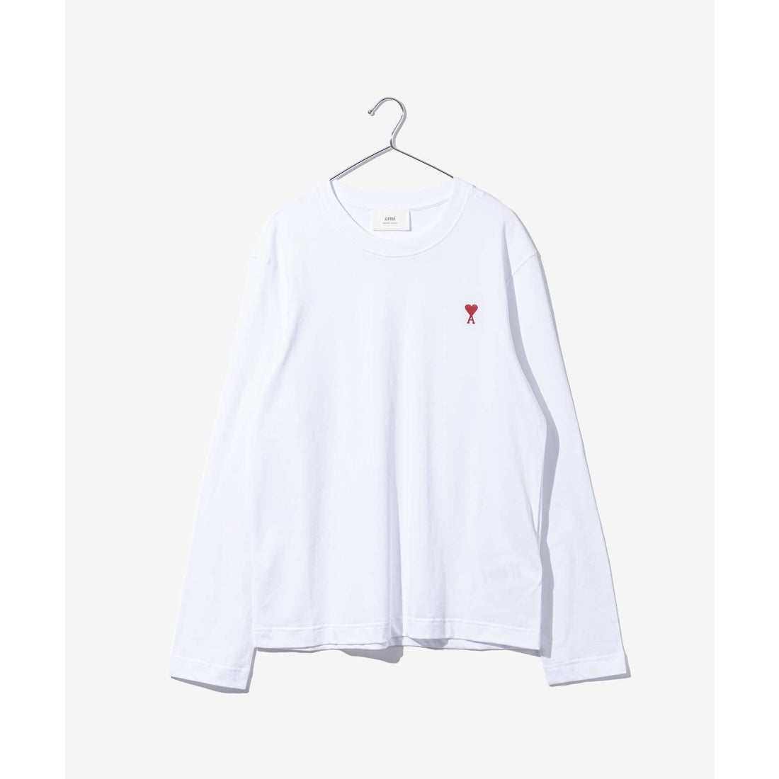 AMI ami paris ロンtアミパリス qrコードあり PARIS Long T-Shirt アミ