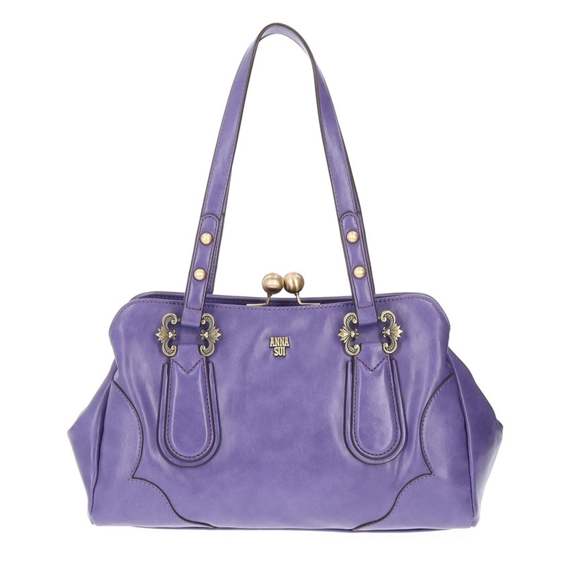 ANNA SUI ディディオン トートバッグ パープル -人気ブランドのバッグ