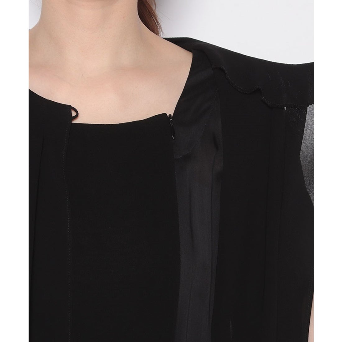 アナスイ ANNA SUI ANNA SUI 夏物ブラックフォーマルワンピース