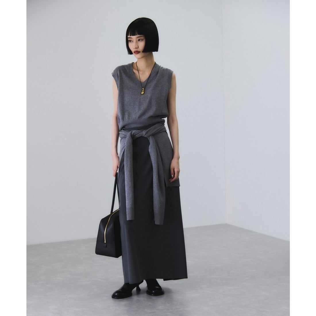 アダム エ ロペ ADAM ET ROPE' ラウンドミュール （ブラウン系（24