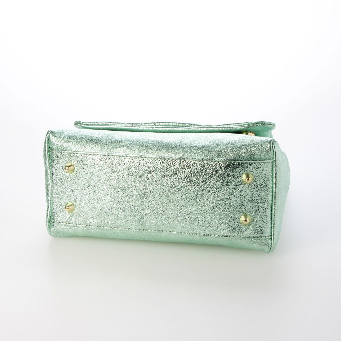 アンドレアカルドネ Andrea Cardone ツイストハンドルギャザーフラップ