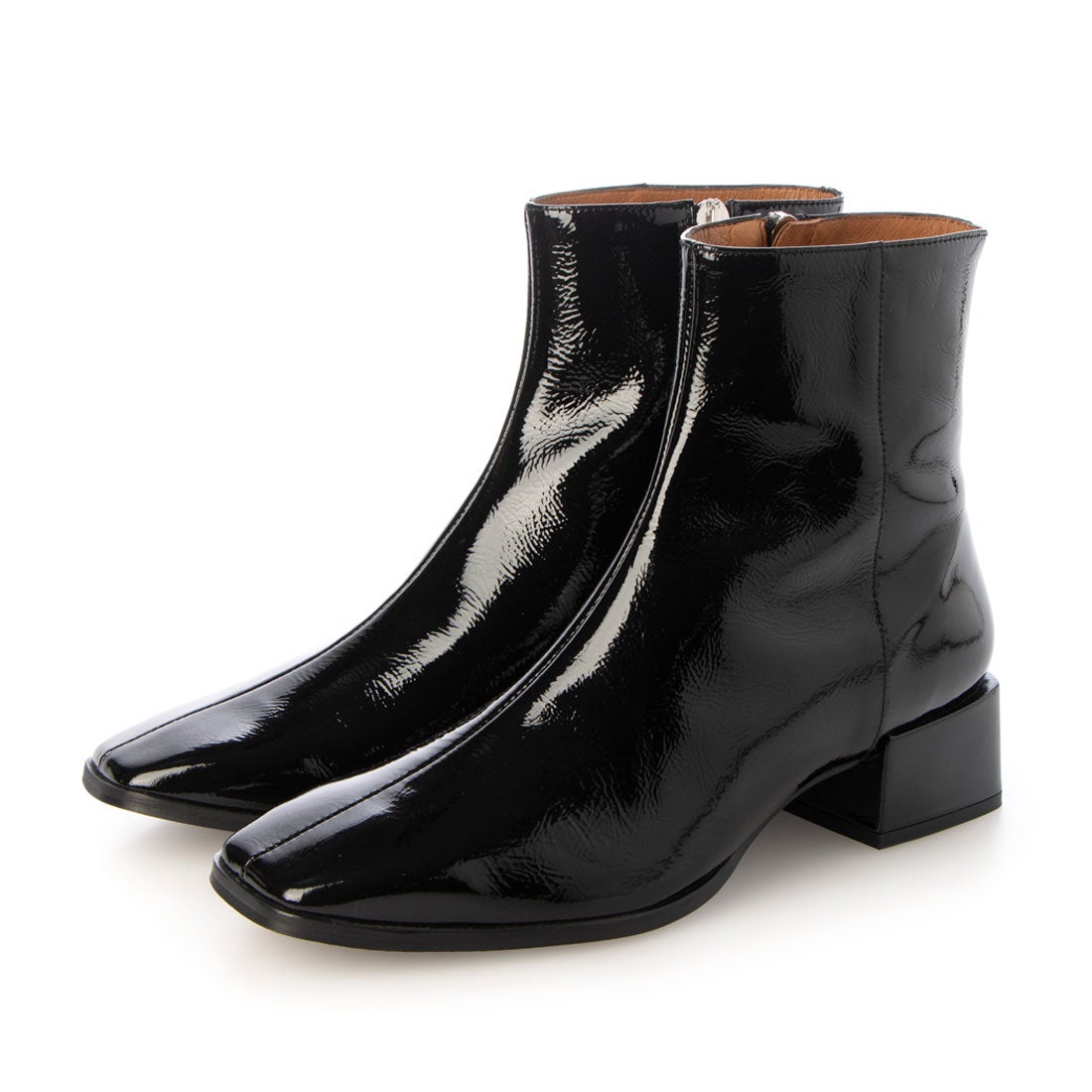 アンヘル アラルコン ANGEL ALARCON ローヒールスクエアトウショート