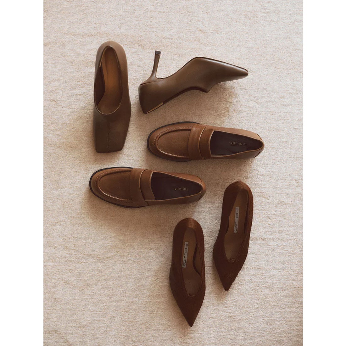 アニュアンス anuans レザーローファー （BLACK） -靴＆ファッション