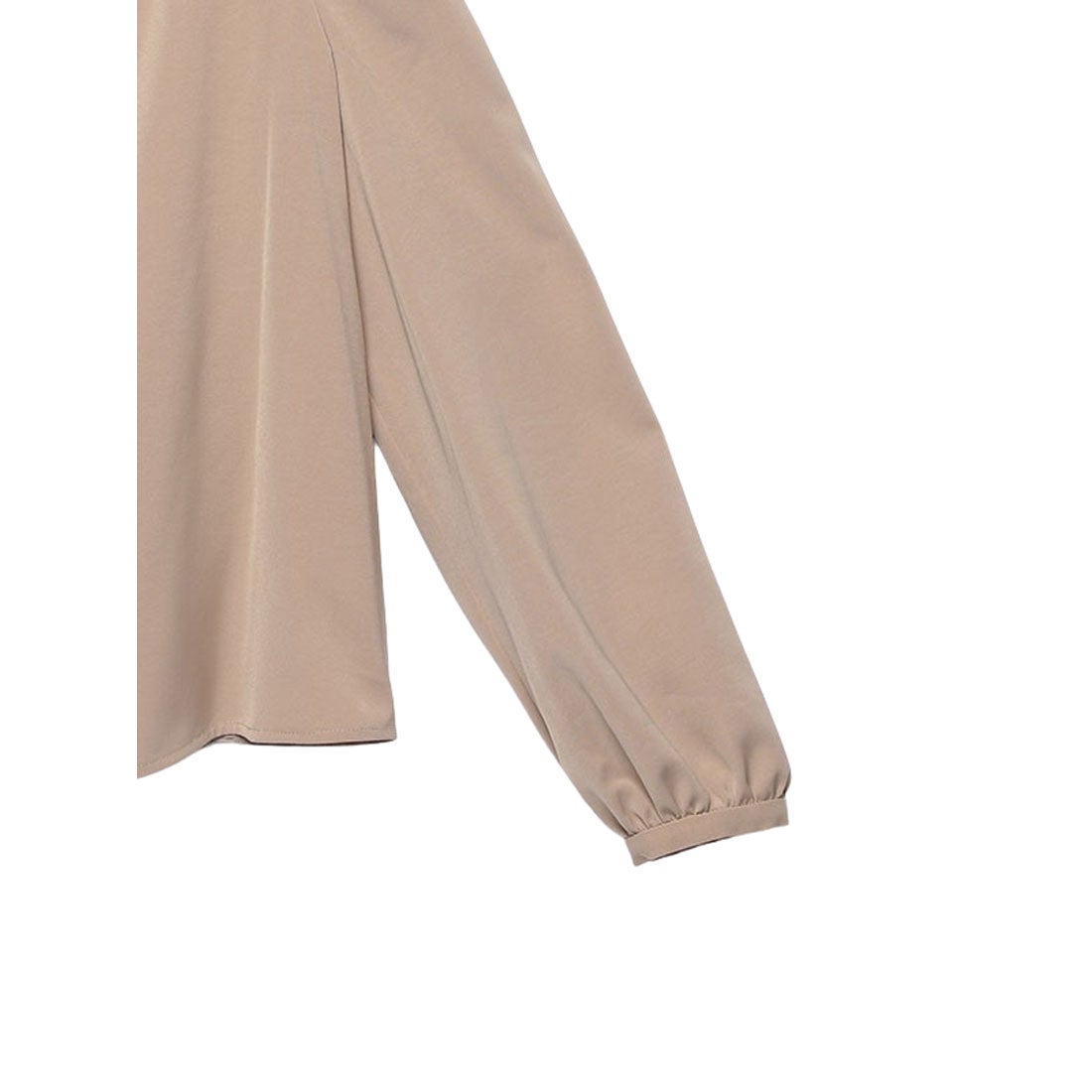 アニュアンス anuans アシンメトリードレープネックブラウス （IVORY