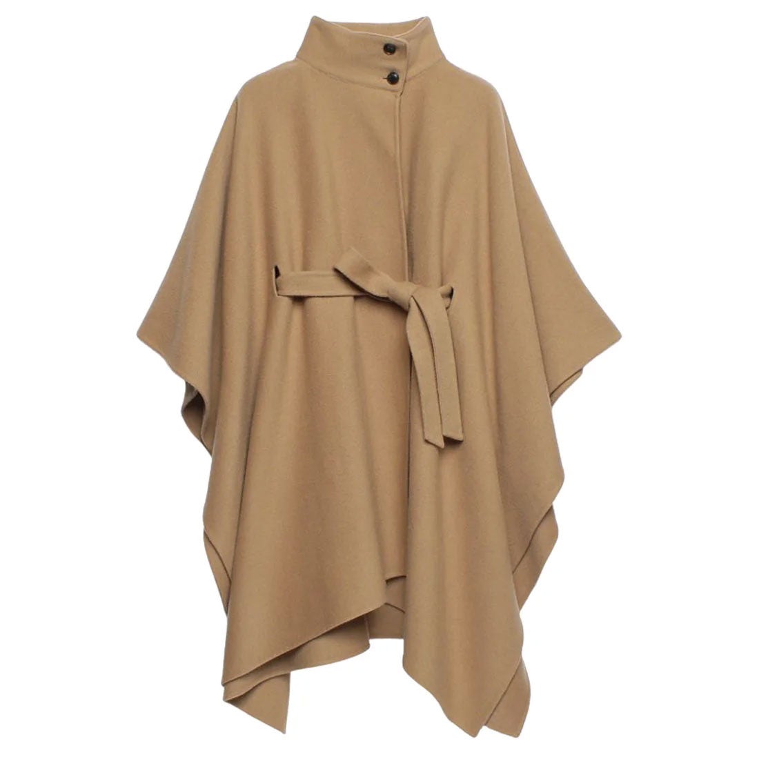 アニュアンス anuans ウールポンチョコート （CAMEL） -靴