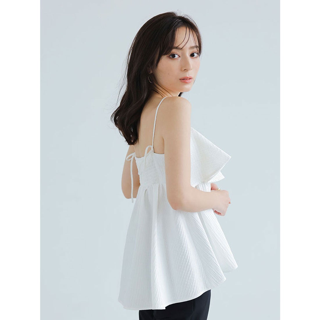 アニュアンス anuans フクレジャガードキャミソール （BEIGE