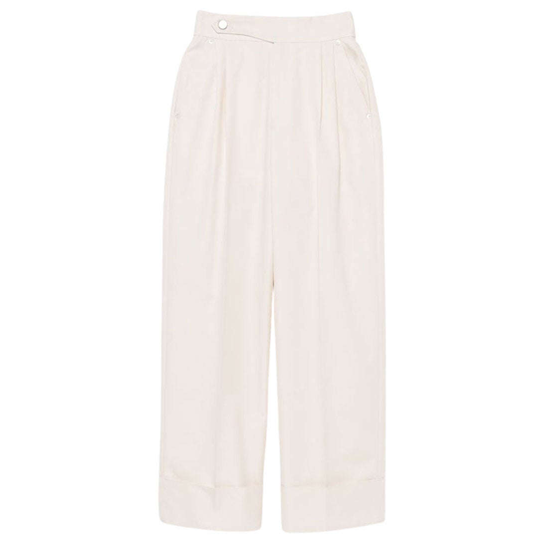 アニュアンス anuans ベルトデザインチノパンツ （IVORY