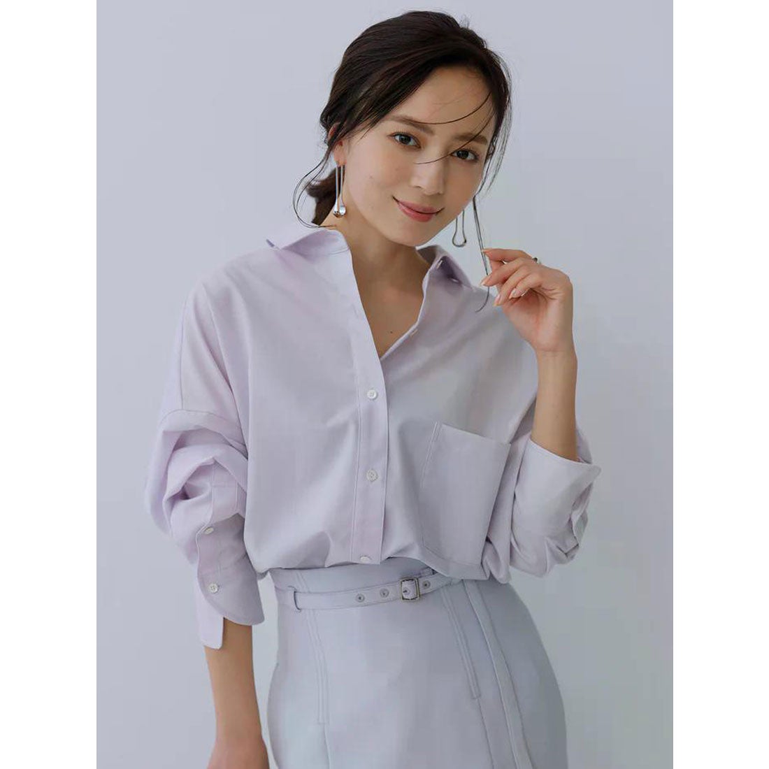 アニュアンス anuans 【26SS】スタンダードシャツ （MINT