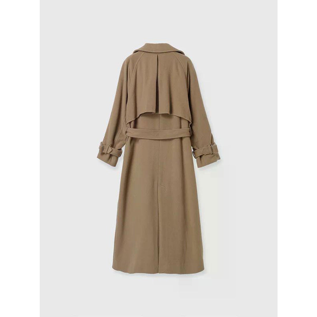 アニュアンス anuans ウールトレンチコート （DARK BROWN