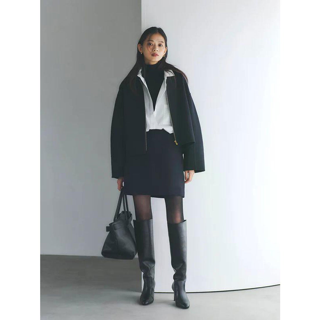 アニュアンス anuans リバーウールショートコート （CAMEL