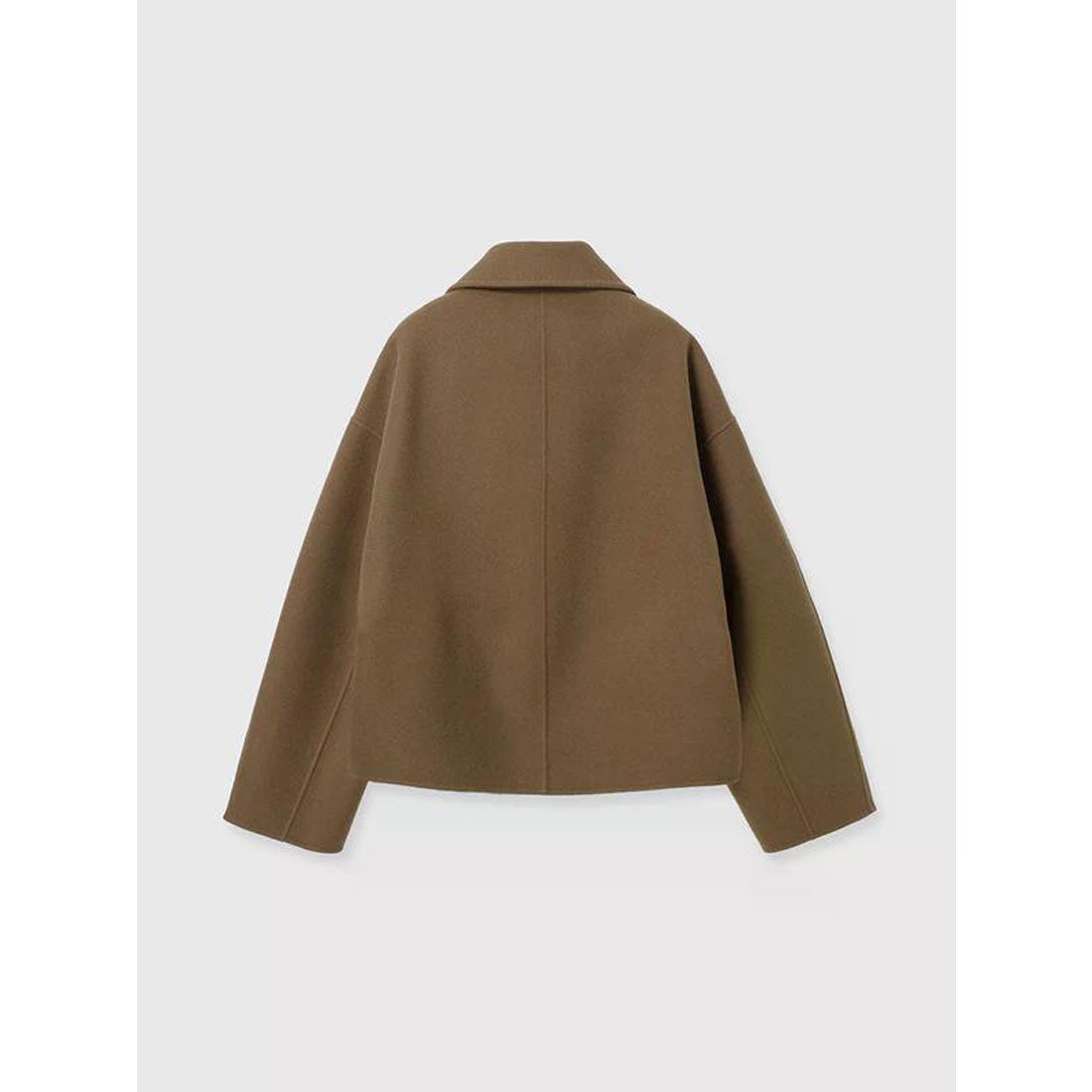 アニュアンス anuans リバーウールショートコート （NAVY