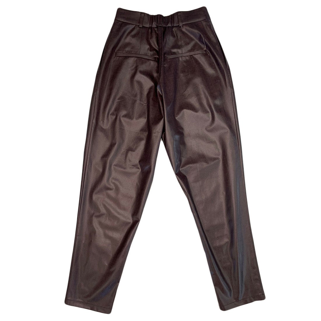 アニュアンス anuans クロスタックチンツテーパードパンツ （NAVY