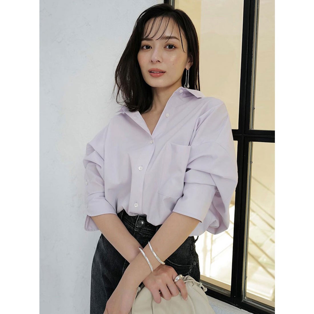 アニュアンス anuans スタンダードシャツ （PINK） - ファッション通販