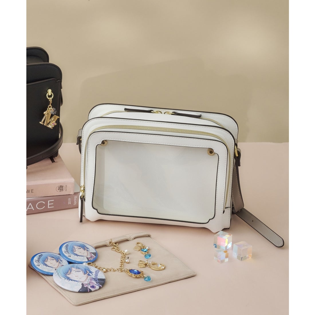 アンドシュエット & chouette 《推し事バッグ》クリアポケット付き