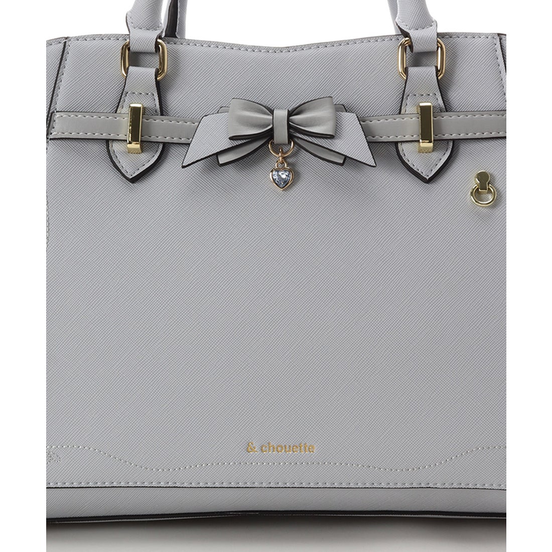 アンドシュエット & chouette 《推し事バッグ》リボンモチーフクリア