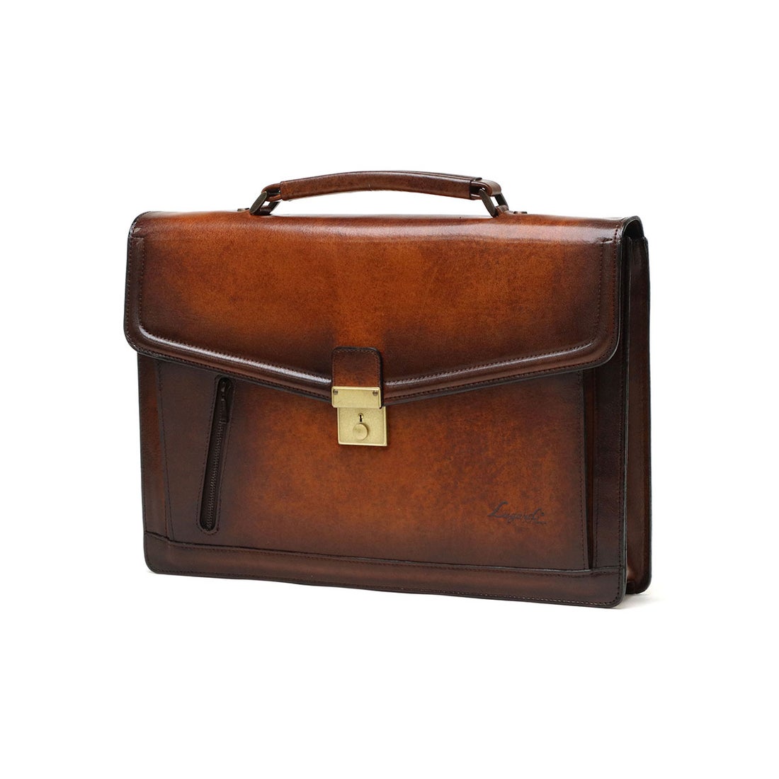 アオキカバン 青木鞄 ブリーフケー メンズ 本革 メンズバッグ 自立