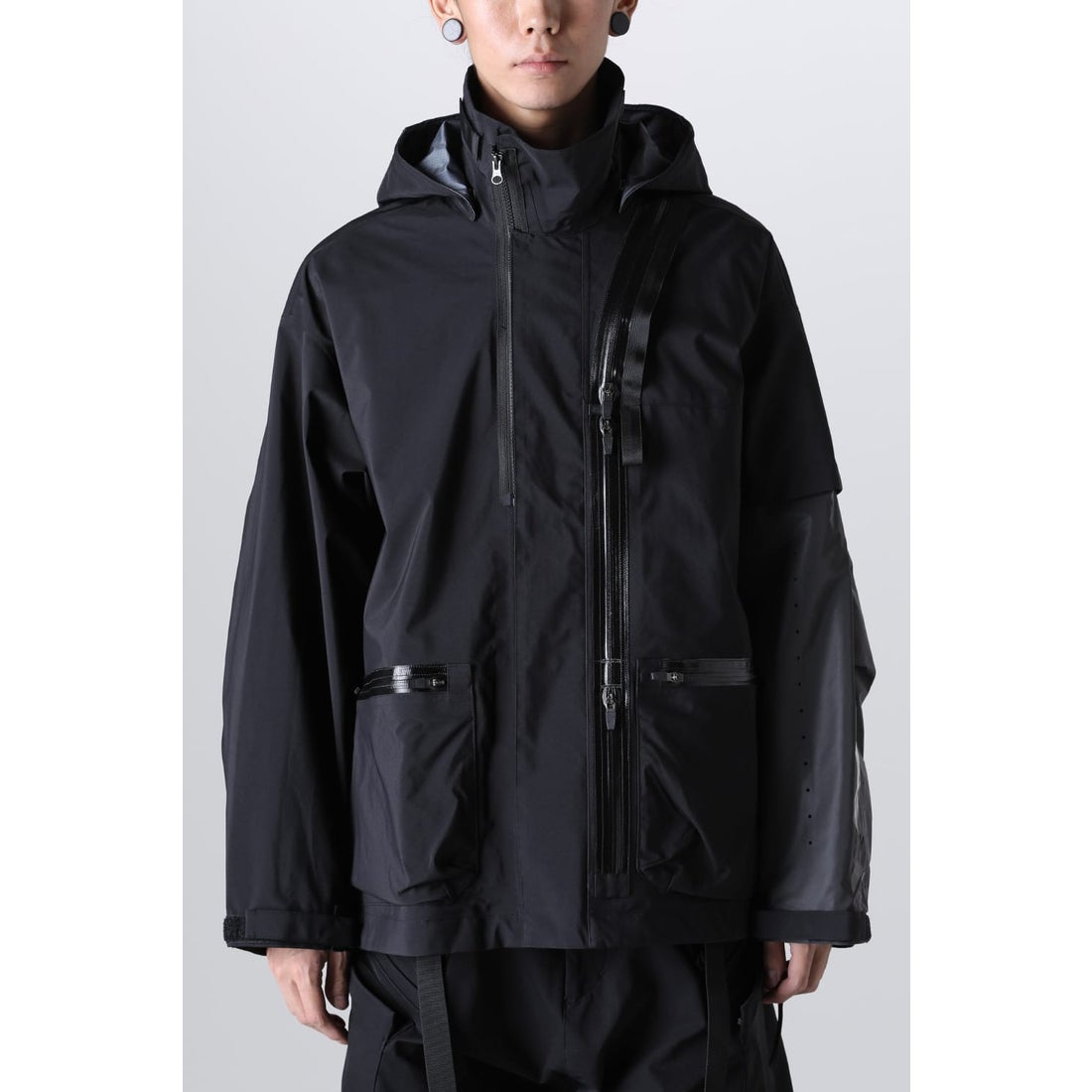 ACRONYM Interops Jacket 3L Gore-Tex Pro （Black/Black） - Osaka