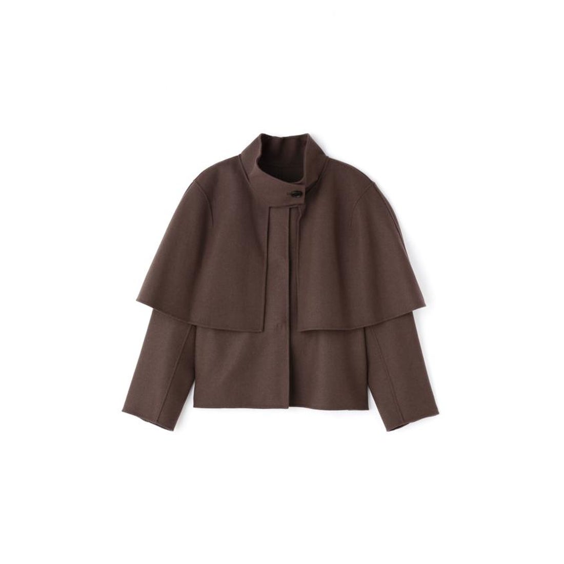 アドーア ADORE ライトリバーケープ付きノーカラージャケット