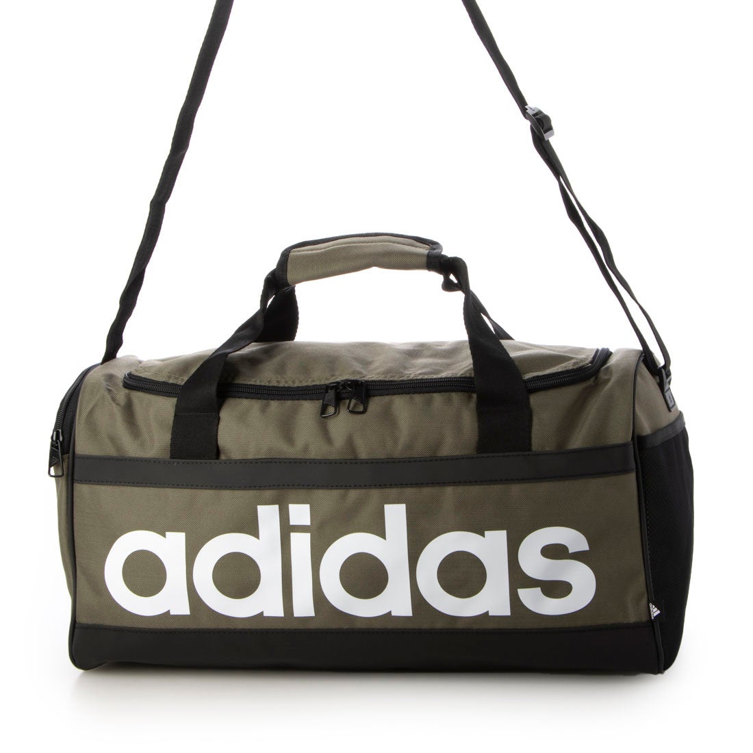 アディダス adidas リニア ロゴ ダッフルバッグ （(HR5354)オリーブ