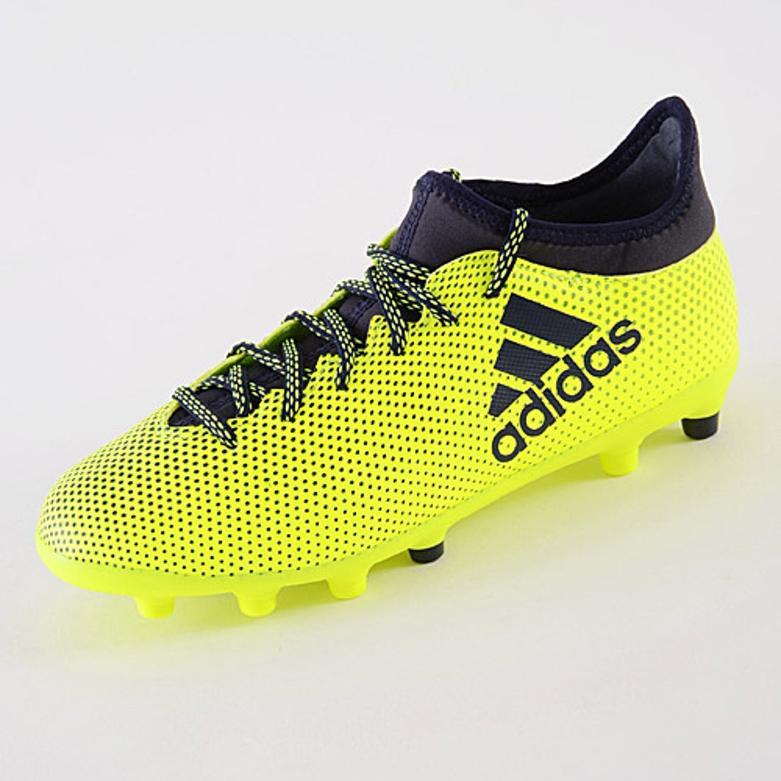 adidas アディダス エックス 17.3-ジャパン HG ジュニア（蛍光イエロー