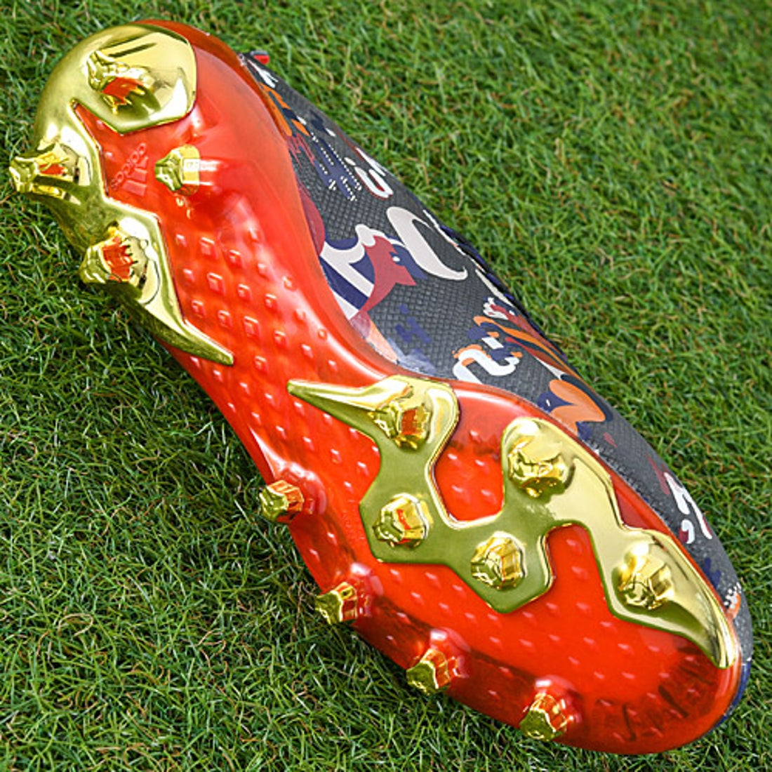 adidas アディダス エックス ゴースト.1 AG CNY(ブラック×ゴールド