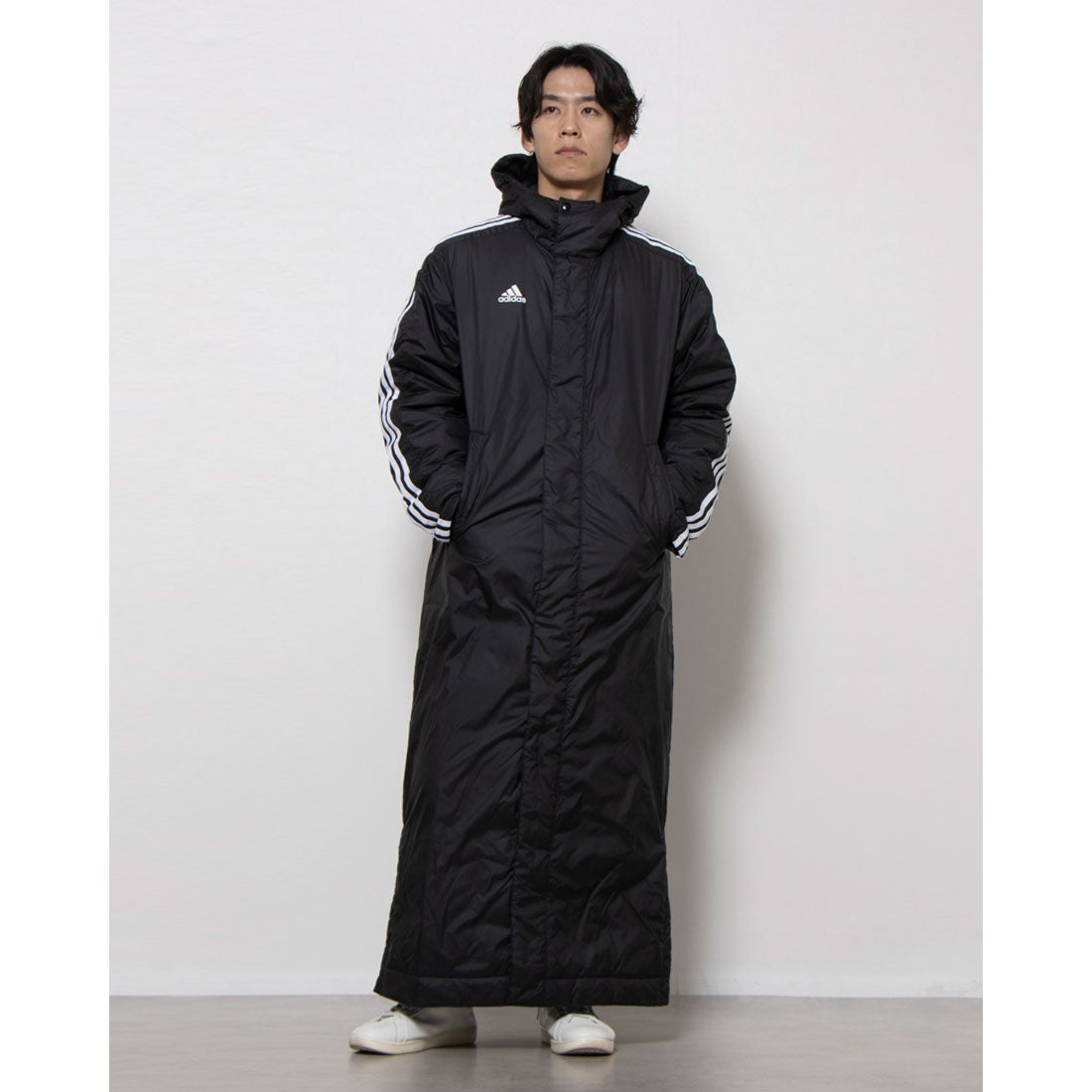 アディダス adidas メンズ ベンチコート M スーパーロング パデッド