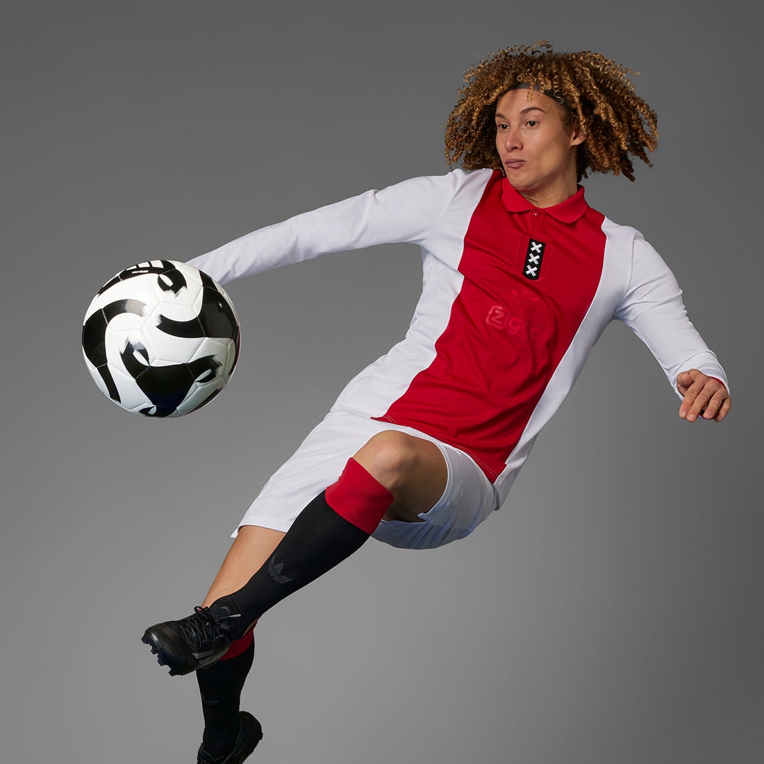 adidas アヤックス 125周年 アニバーサリー ユニフォーム 長袖 KUB13