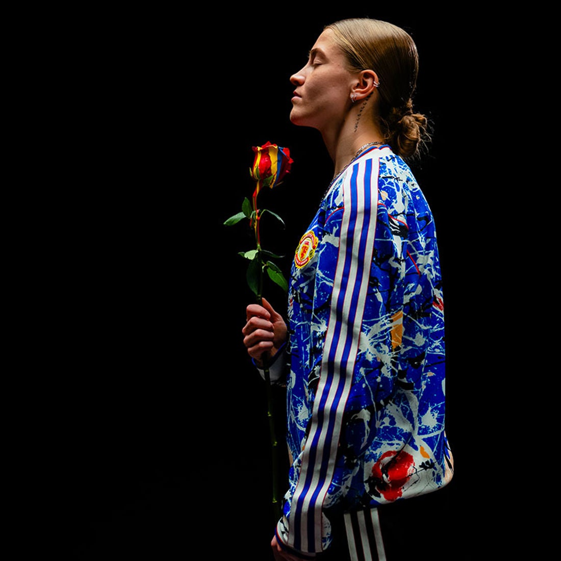 adidas マンチェスターユナイテッド × THE STONE ROSES ロングスリーブ