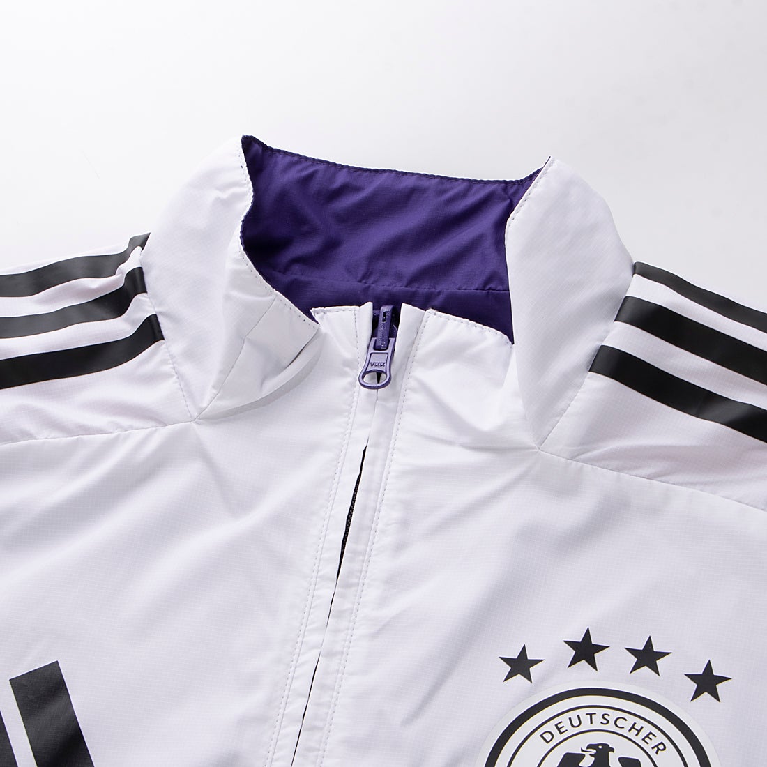 adidas ドイツ代表 2024 アンセムジャケット(ホワイト×パープル) JOJ19